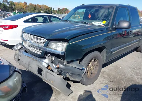 2004 Chevrolet Silverado 1500 Ls from USA, damaged, VIN 2GCEC19T741229012